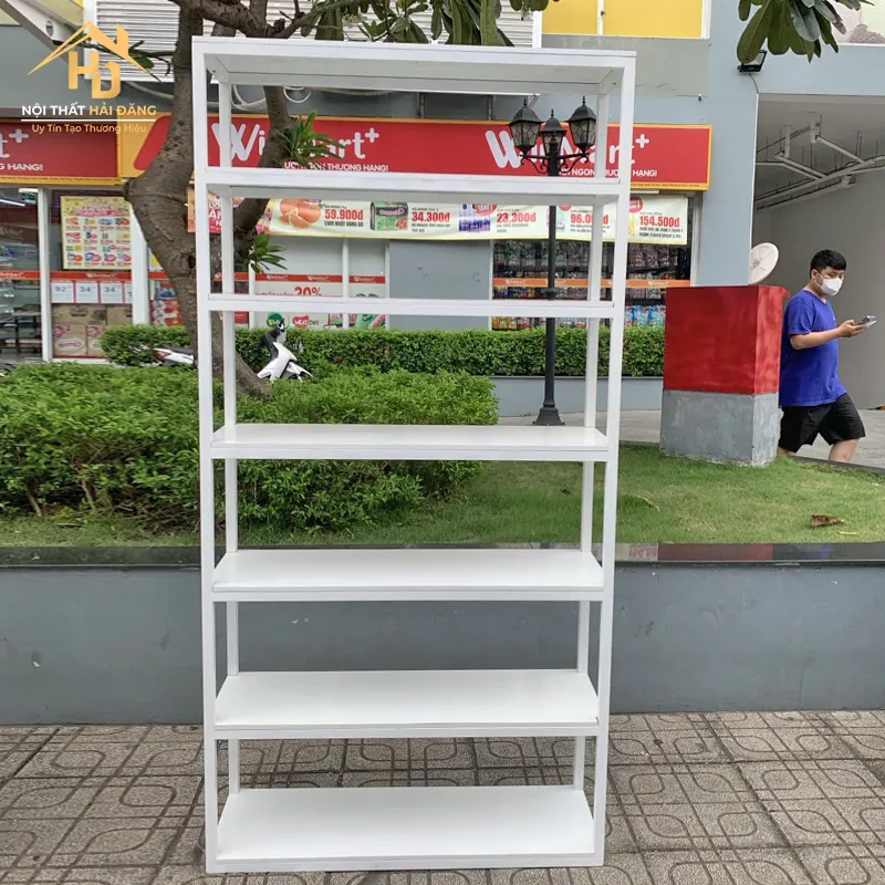Tủ Trưng Bày Màu Trắng
