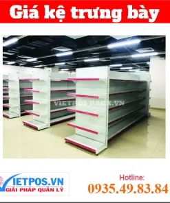 Kệ siêu thị xuất khẩu chất lượng cao phù hợp cho các không gian trưng bày hiện đại