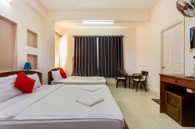 Mỗi phòng được trang bị đầy đủ các tiện nghi, mang đến sự thoải mái nhất dành cho du khách tại Star Hotel VT