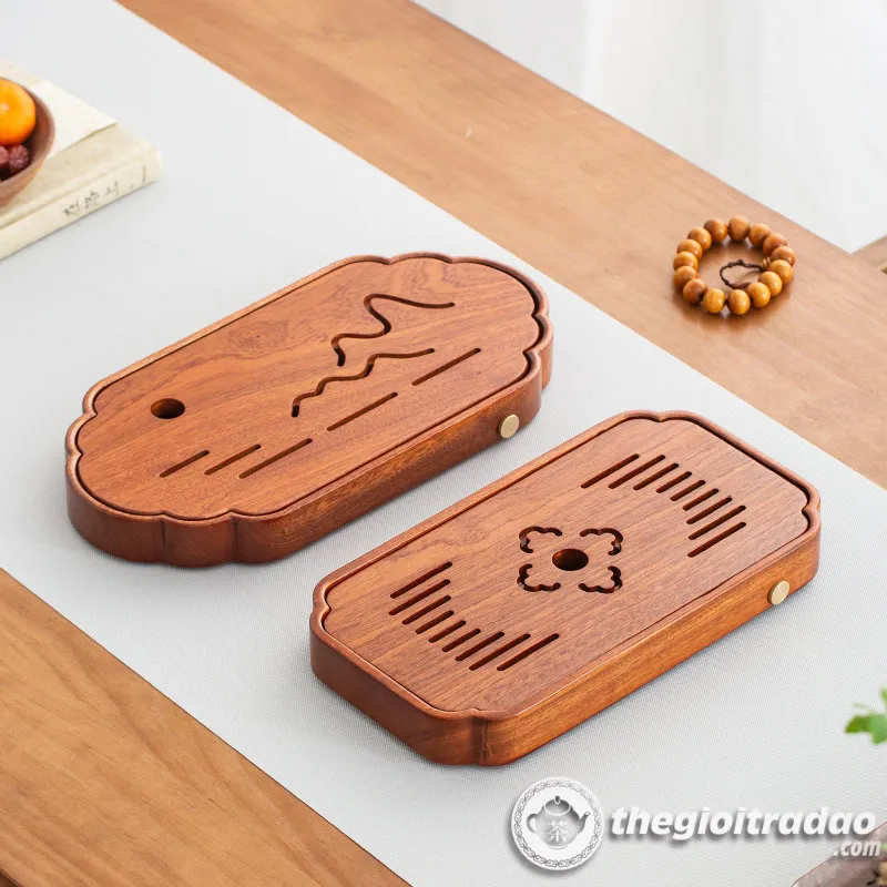 khay tra go cam lai dep co khoang chua nuoc