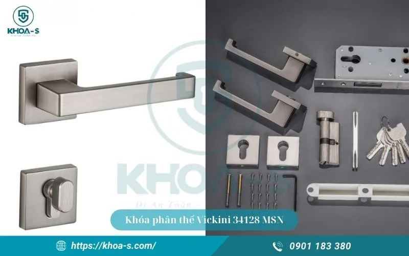 Khóa phân thể Vickini 34128 MSN được sử dụng trong nhiều gia đình