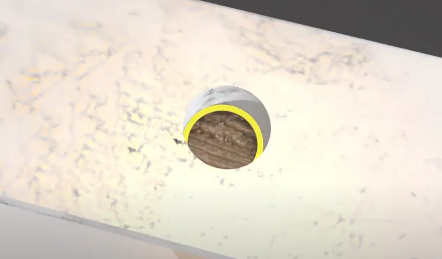 Khoan lỗ lắp vòi rửa bát một cách chính xác