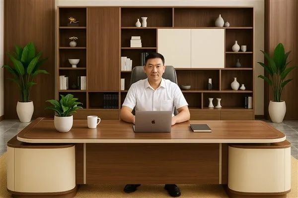 Không Gian Làm Việc Quyết Định Thành Công – Bắt Đầu Từ Chiếc Bàn Giám Đốc