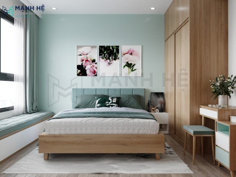 Bố Trí Phòng Ngủ Nhỏ 9m2: Bí Quyết Tối Ưu Hóa Không Gian Dưới 10m2 Hoàn Hảo