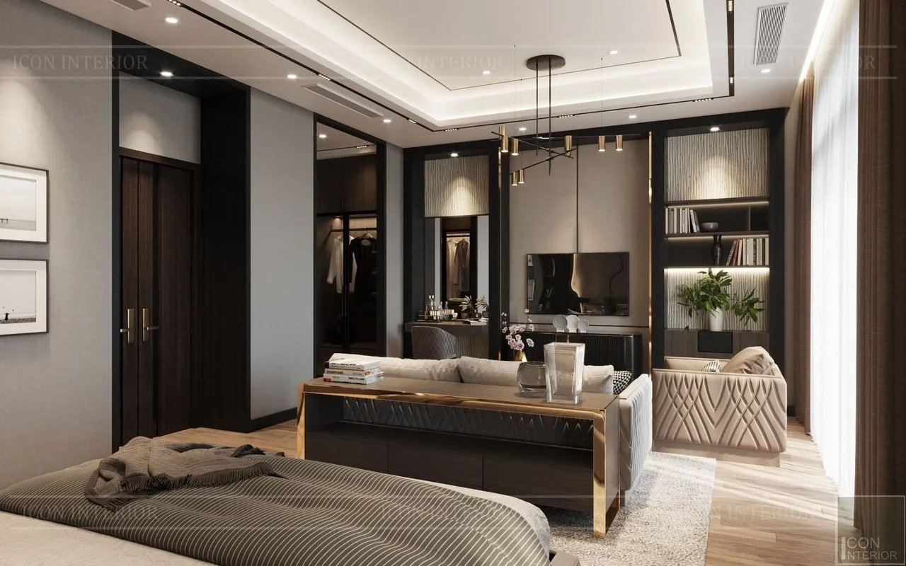 Phòng ngủ tân cổ điển