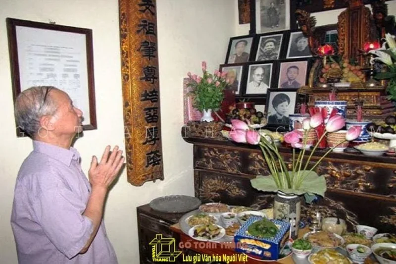 Không gian thờ tự trang nghiêm thanh tịnh