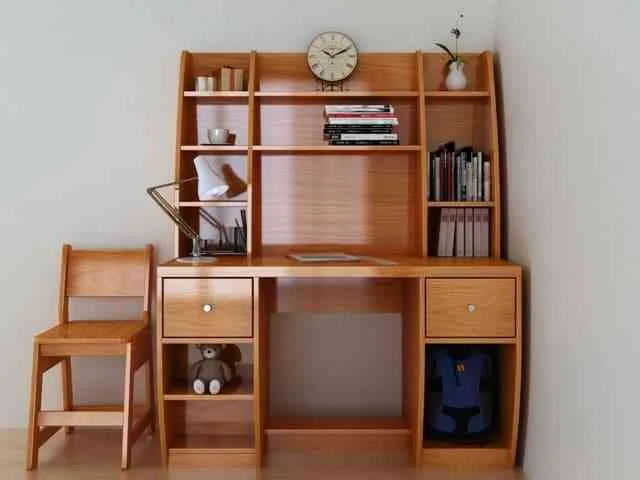 Kích thước bàn học trẻ em đôi tiêu chuẩn cho hai học sinh