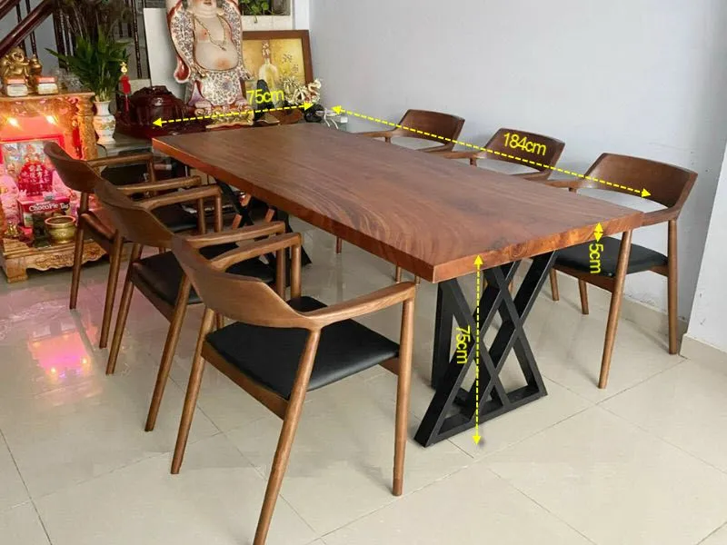 Bàn ăn 6 ghế Hiroshima