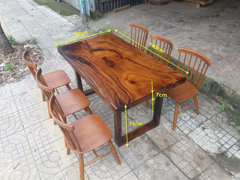 Bàn ăn 6 ghế Pinnstol