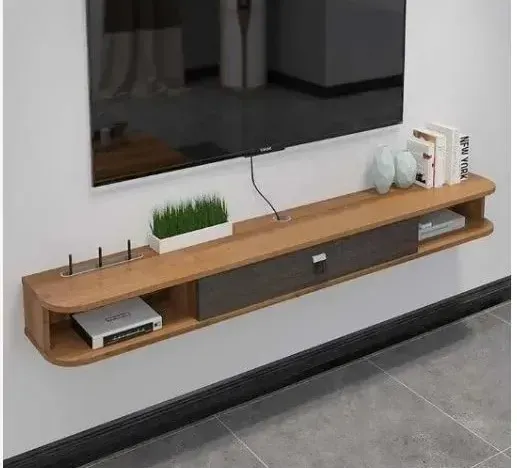 Kệ tivi gỗ 3 ngăn — giải pháp lưu trữ thông minh cho phòng khách