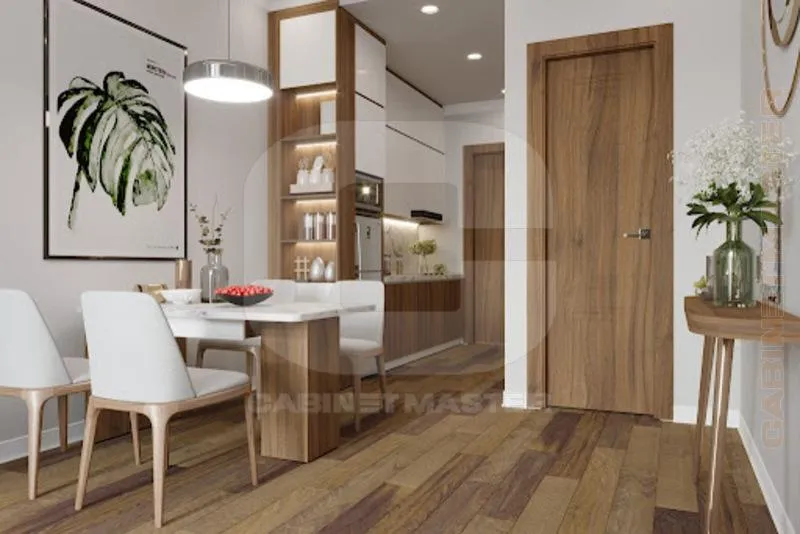 Tấm ván gỗ công nghiệp được ứng dụng nhiều trong nội thất nhà ở