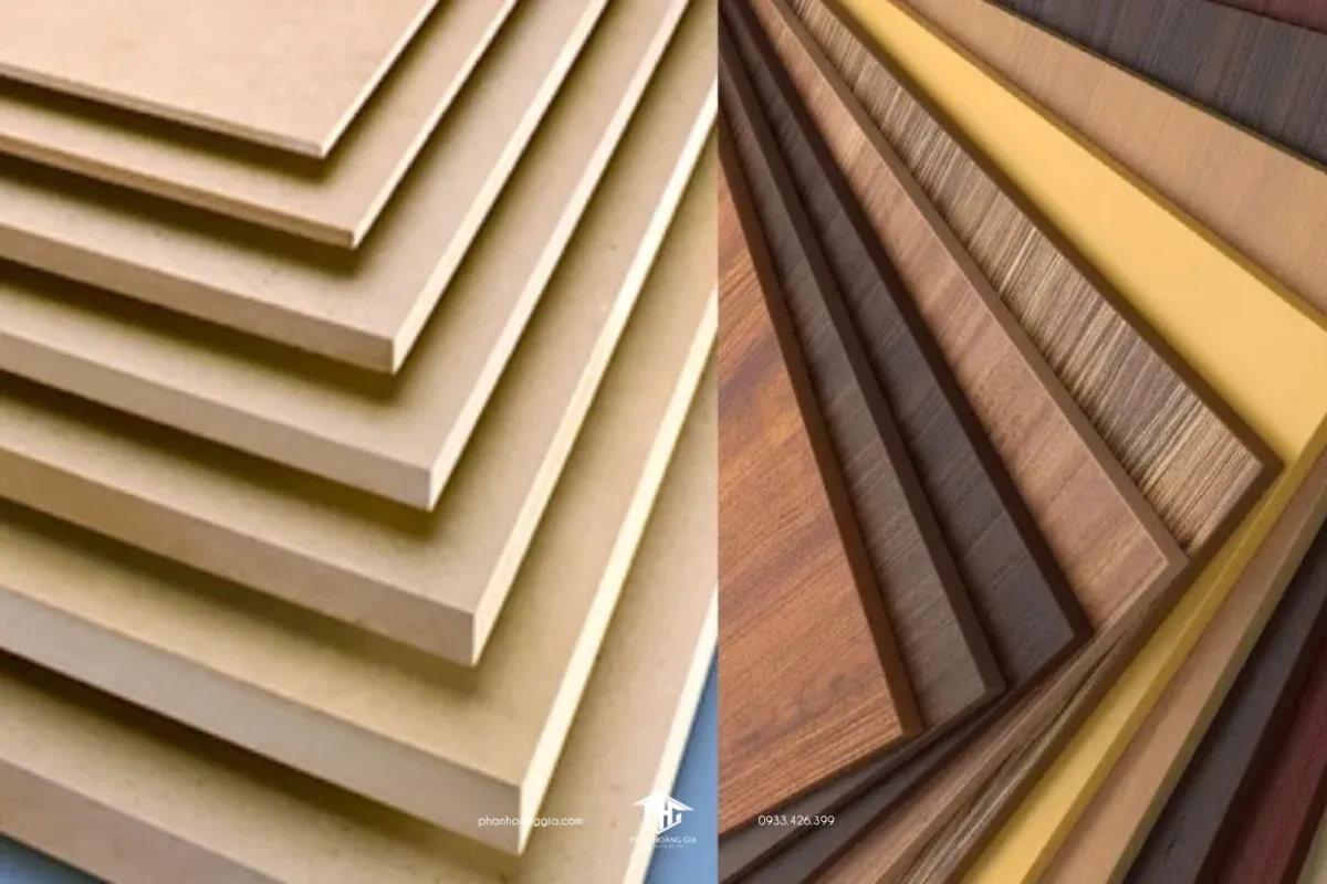 Kích thước ván gỗ MDF đa dạng phục vụ cho nhiều mục đích thiết kế khác nhau