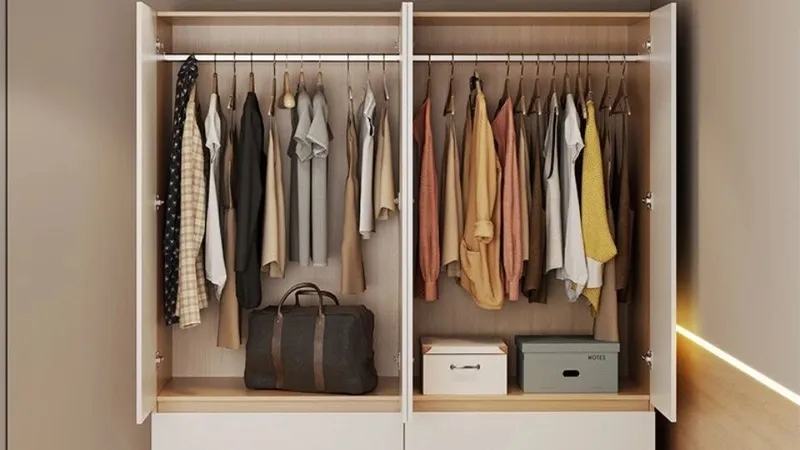 Tầm quan trọng của kích thước tủ quần áo 5 cánh trong thiết kế nội thất