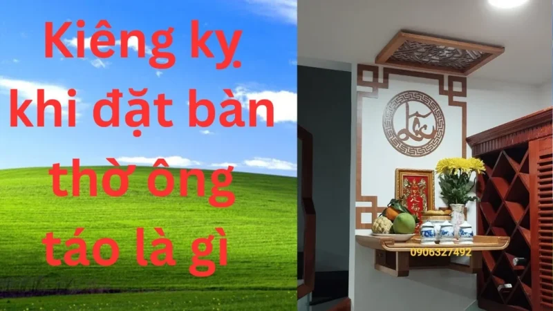 Câu hỏi thường gặp về bàn thờ ông Táo kiêng kỵ khi đặt bàn thờ ông Táo trong không gian bếp hiện đại