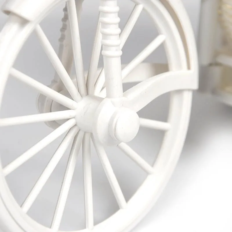 Xe đạp chở hoa trang trí với nhiều loại hoa khác nhau