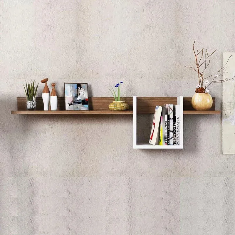 Kệ gỗ treo tường trang trí đơn giản
