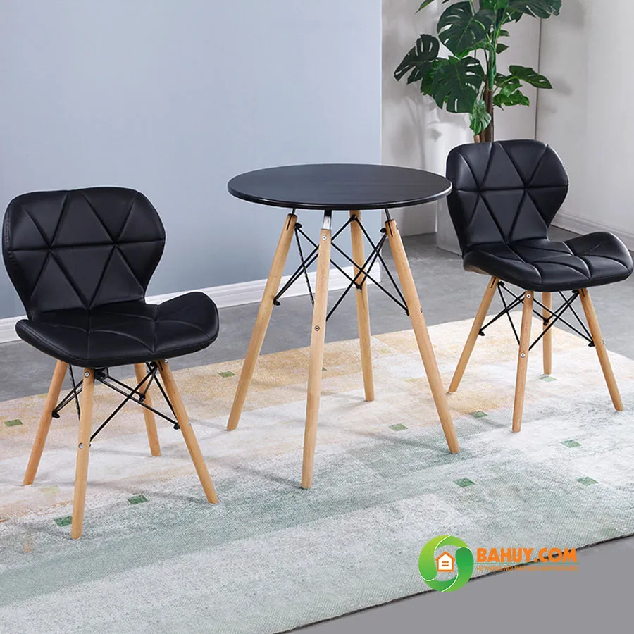 Ghế cafe Eames J3 màu xanh thanh lý