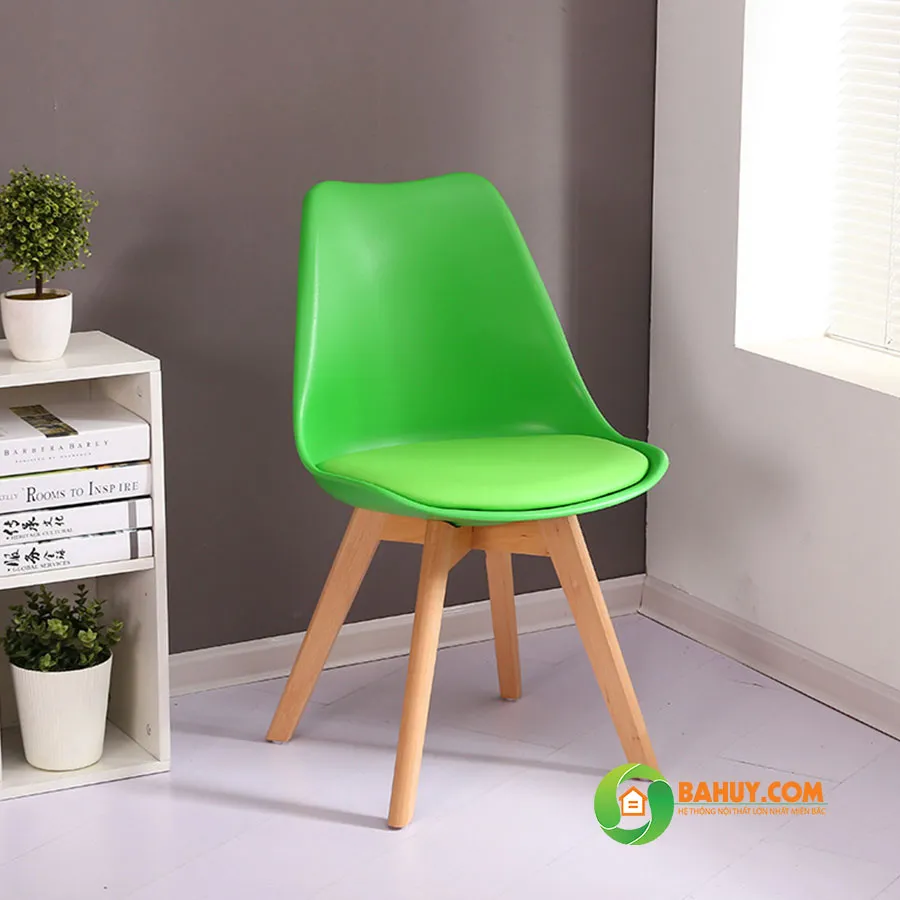 Ghế cafe Eames J5 màu xanh dương thanh lý