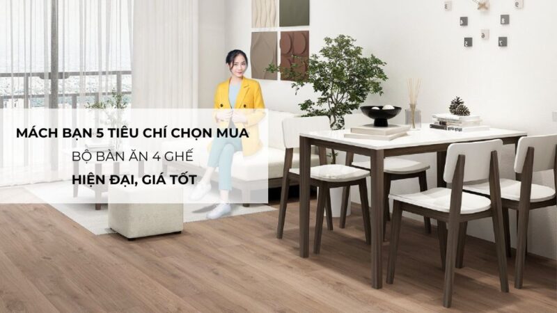 Bộ Bàn Ăn Gỗ 6 Ghế: 5 Tiêu Chí Chọn Lựa Hoàn Hảo Cho Không Gian Sang Trọng