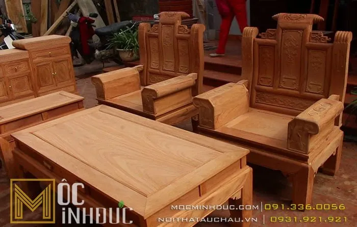Mẫu bàn ghế gõ đỏ tần thủy hoàng