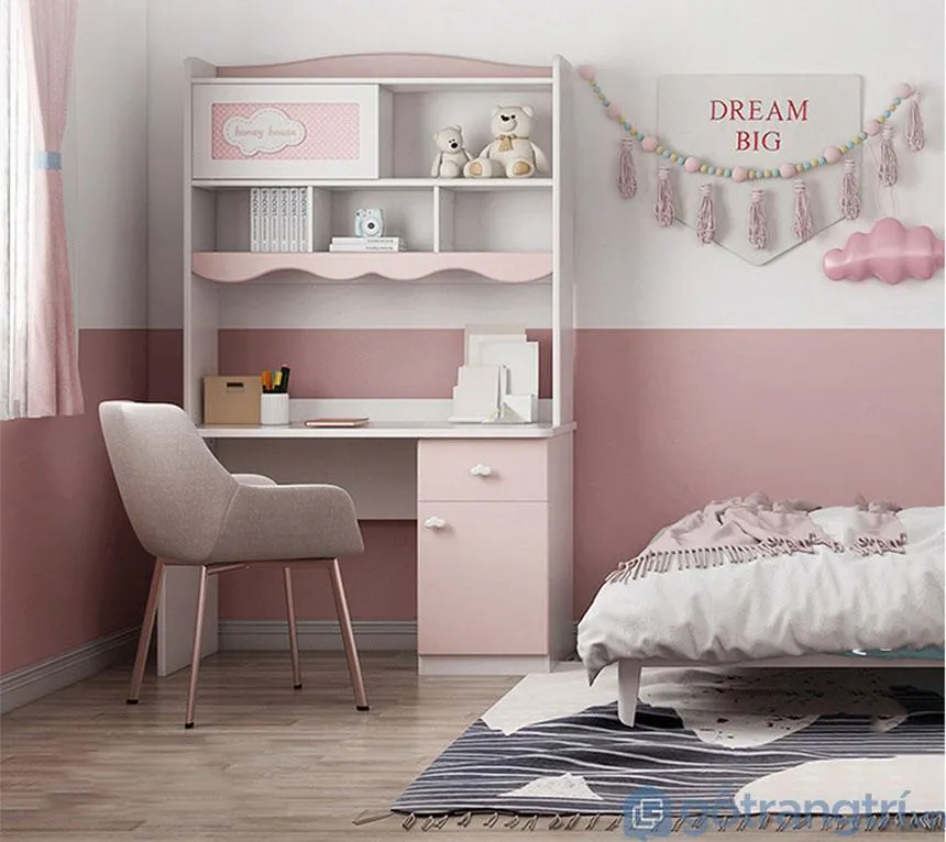 Bàn học sinh nhỏ gọn cho bé GHS-491006