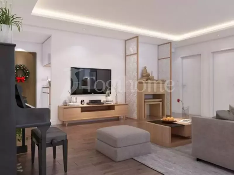 Máu bàn thờ kết hợp kệ tivi