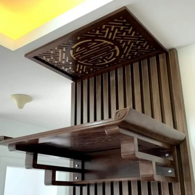 Mẫu bàn thờ treo tường đẹp hiện đại bằng gỗ mẫu bàn thờ treo tường đẹp hiện đại bằng gỗ cho phòng khách