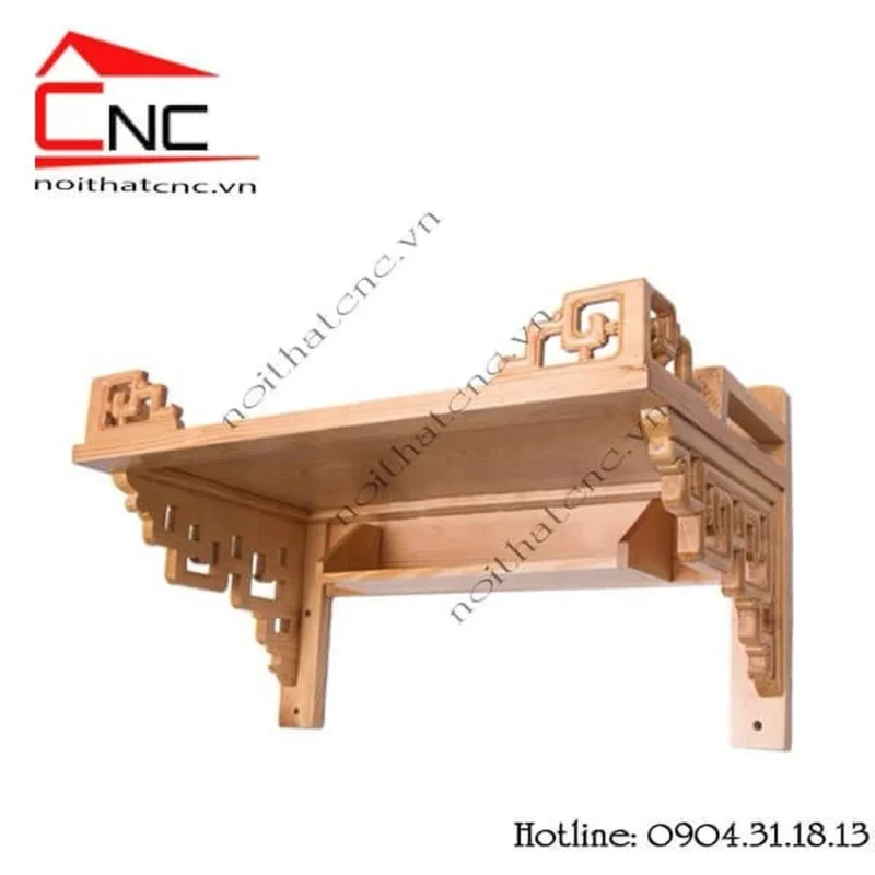Mẫu bàn thờ treo tường đẹp hiện đại dạng zig zag mẫu bàn thờ treo tường đẹp hiện đại dạng zig zag tiết kiệm diện tích