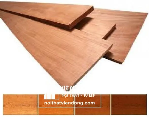 Màu gỗ xoan đào tự nhiên