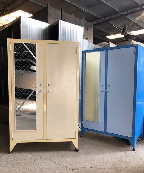 Showroom tủ quần áo sắt hộp tại Đại Phát với đa dạng mẫu mã