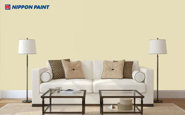 Màu sơn vàng kem mang đến vẻ đẹp tinh tế, ấm áp và sang trọng cho không gian sống