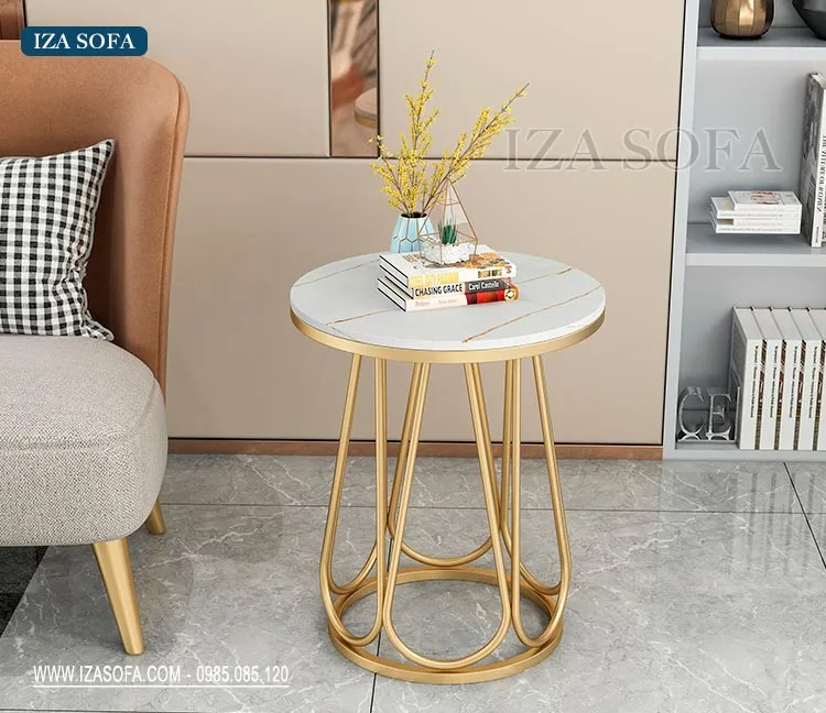 Mẫu thiết kế bàn trà nhỏ xinh bằng gỗ tự nhiên