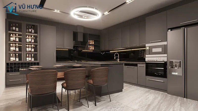 Tủ bếp có đảo