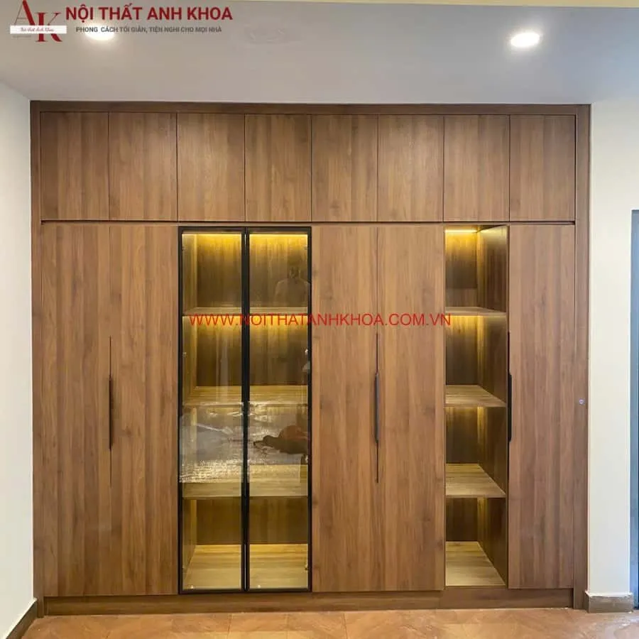 Tủ âm tường trả góp