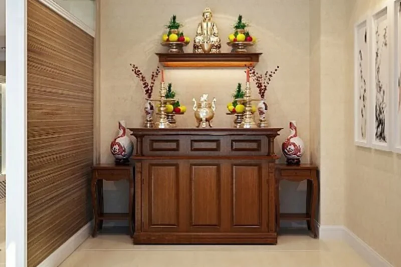 Minh họa 8 điều kiêng kỵ khi đặt bàn thờ