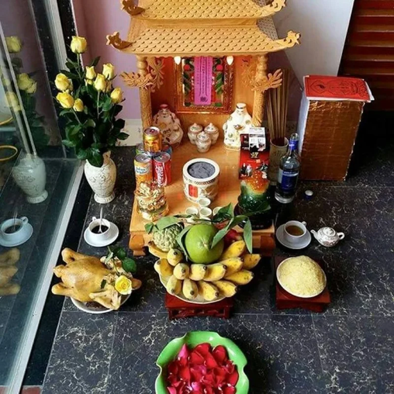 Minh họa vị trí đặt bàn thờ ông địa trong nhà Minh họa vị trí đặt bàn thờ ông địa trong nhà