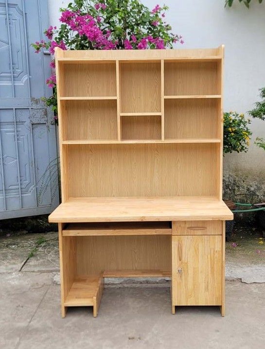 Bàn Học Sinh Liền Giá Sách Gỗ Tự Nhiên: Hướng Dẫn Toàn Diện Từ Chất Liệu Đến Thiết Kế Công Thái Học
