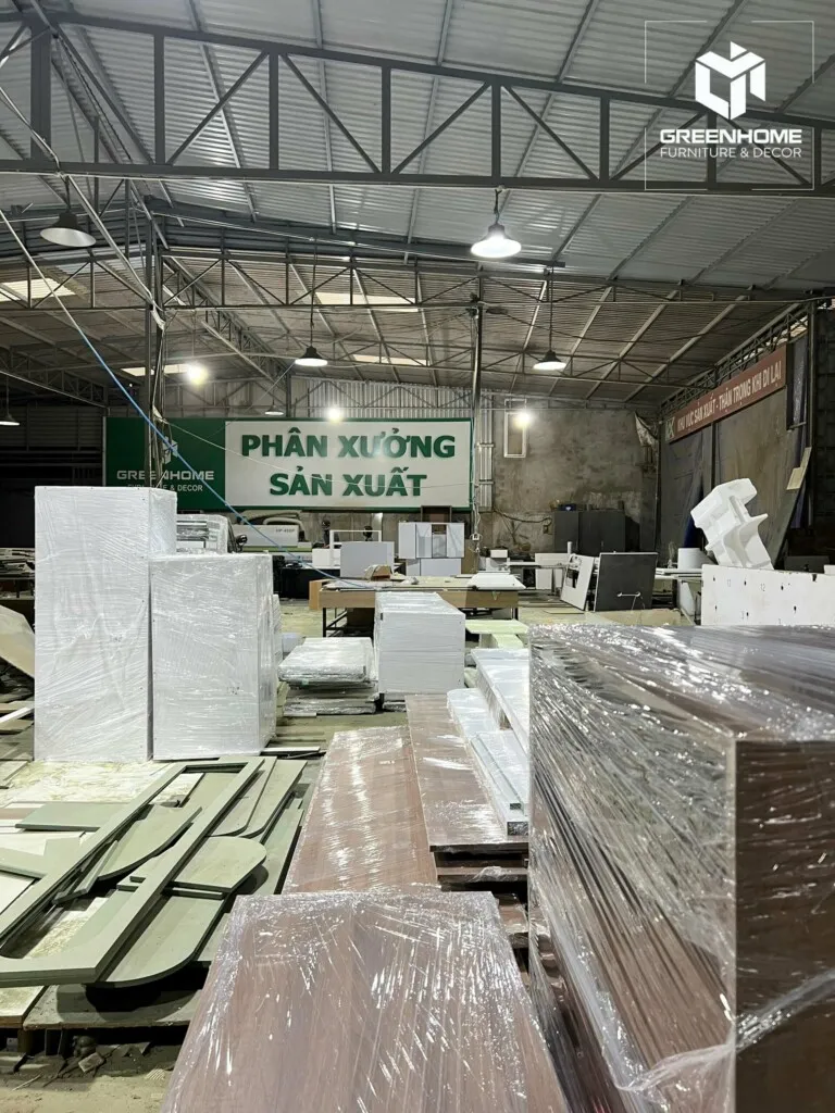 Xưởng sản xuất nội thất GreenHome