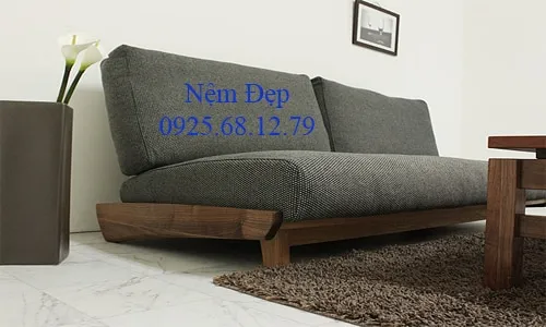 Bán nệm lót ghế gỗ gia đình phòng khách