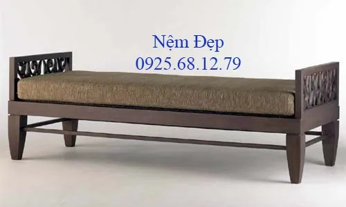 Nệm ghế gỗ đơn phòng khách