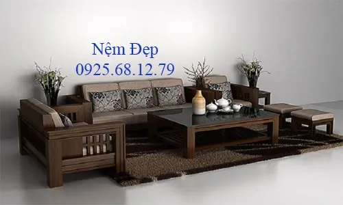 Bán nệm lót ghế gỗ hiện đại giá rẻ