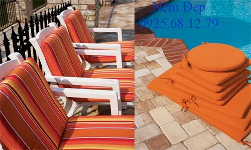 Nệm lót ghế hồ bơi chống nước