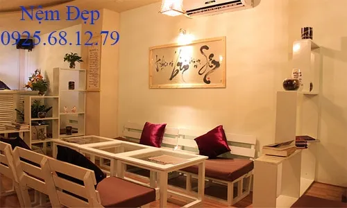 Nệm lót ghế cafe giá rẻ TP.HCM