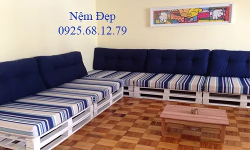 Bán nệm lót ghế gỗ pallet giá rẻ