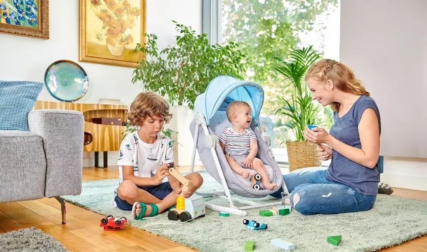 Ghế đa năng 5 in 1 Kinderkraft KK.UNIMO (từ 0 tháng) - Phù hợp cho trẻ sơ sinh