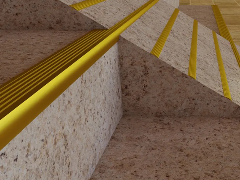 Nẹp kim loại sàn gỗ chữ F với chất liệu đồng cao cấp tạo điểm nhấn sang trọng