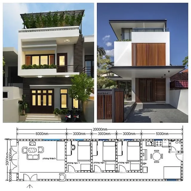 Phòng khách hiện đại với tường ốp gỗ và bộ bàn ghế sofa màu kem