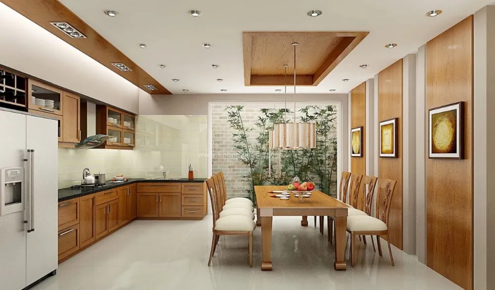 Quầy bar ngăn bếp phòng ăn