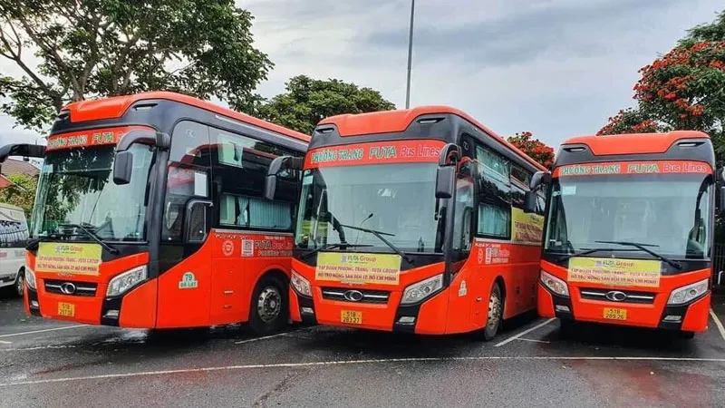 Nội thất xe giường nằm Phương Trang chất lượng cao trên tuyến Đà Lạt