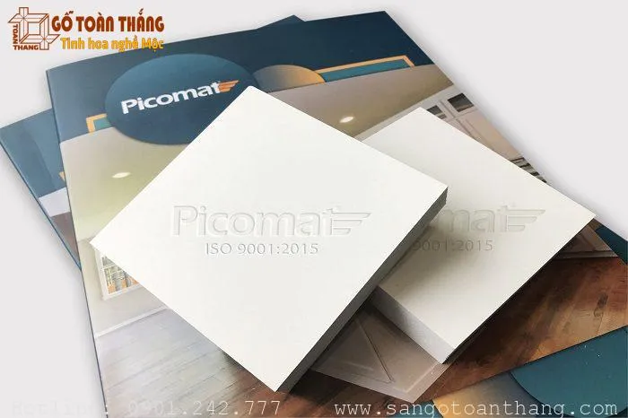 Nhựa Picomat là dòng nhựa PVC ra đời đầu tiên tại Việt Nam